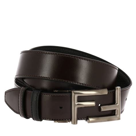 ceinture fendi homme noir|Ceintures pour Homme .